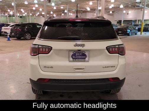 White Clearcoat 2018 Jeep Compass Limited