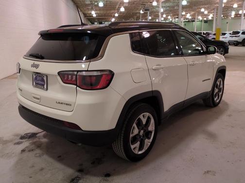 White Clearcoat 2018 Jeep Compass Limited