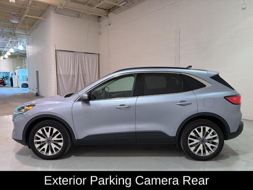 Blue Silver Metallic 2022 Ford Escape Titanium