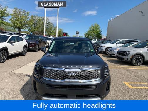 Gravity Gray 2021 Kia Telluride LX
