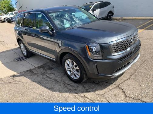Gravity Gray 2021 Kia Telluride LX
