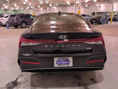 Black 2025 Hyundai ELANTRA HEV Blue