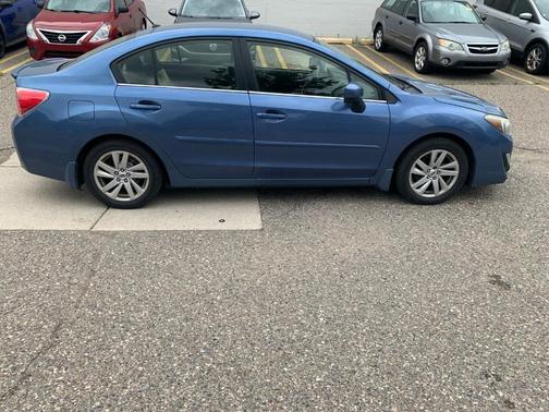 Quartz Blue Pearl 2016 Subaru Impreza 2.0i Premium