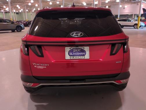 Calypso Red 2023 Hyundai TUCSON SEL