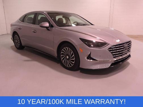 Silver 2023 Hyundai SONATA Hybrid Limited