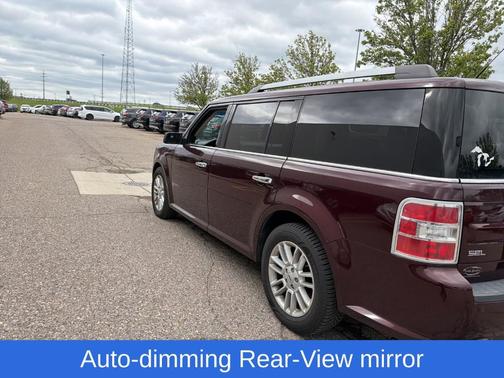 Burgundy 2018 Ford Flex SEL