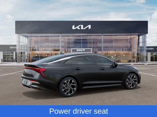 Gray 2025 Kia K5 EX