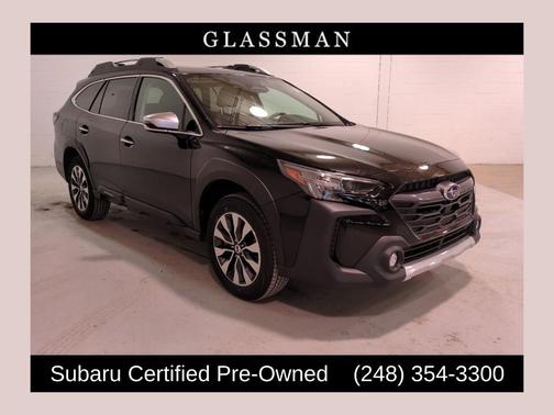Crystal Black Silica 2024 Subaru Outback Touring