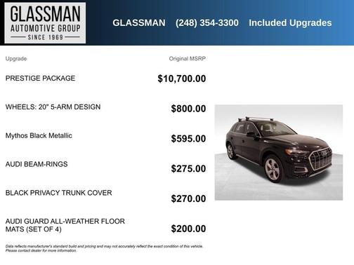 2021 Audi Q5 45 Prestige