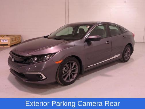 Silver 2020 Honda Civic EX