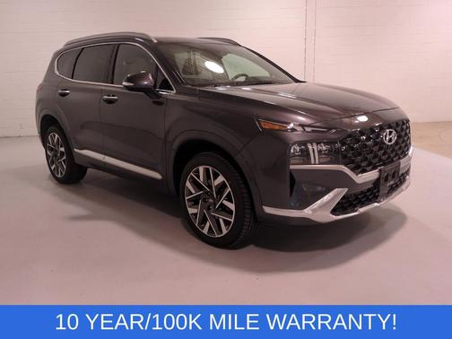 Portofino Gray 2023 Hyundai SANTA FE Calligraphy