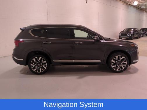 Portofino Gray 2023 Hyundai SANTA FE Calligraphy