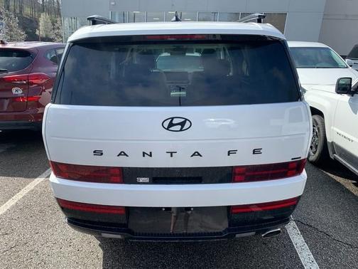 White 2025 Hyundai SANTA FE Calligraphy