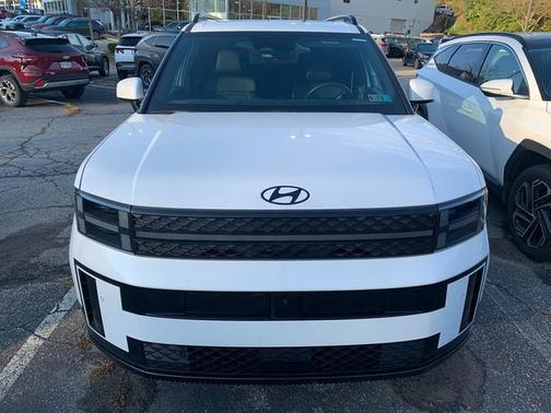 White 2026 Hyundai SANTA FE HEV Calligraphy