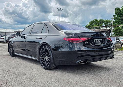 Black 2021 Mercedes-Benz S-Class 4MATIC