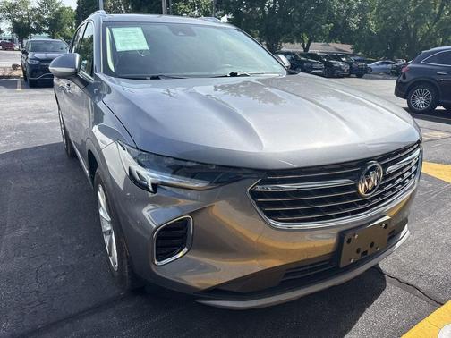 Satin Steel Metallic 2021 Buick Envision FWD Preferred