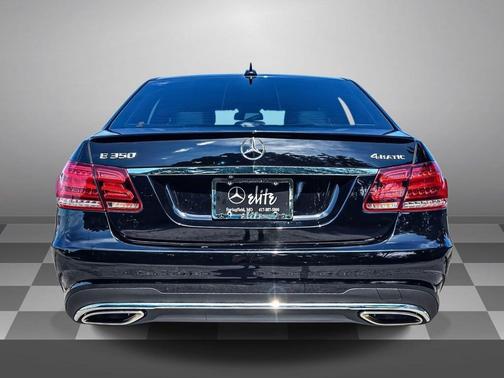 Black 2016 Mercedes-Benz E-Class E 350