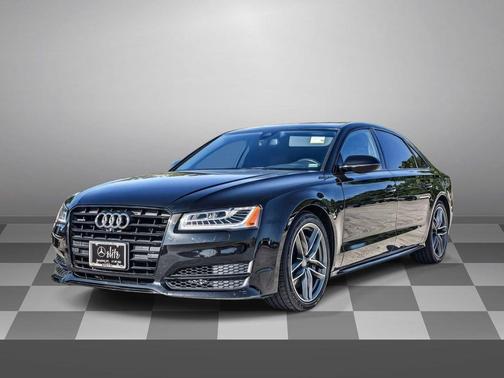 Black Metallic 2017 Audi A8 L 3.0T