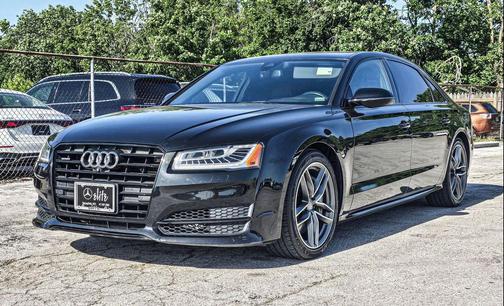 Black Metallic 2017 Audi A8 L 3.0T