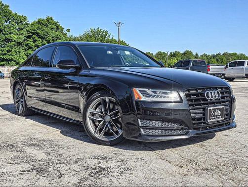 Black Metallic 2017 Audi A8 L 3.0T