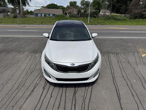 WHITE 2015 Kia Optima EX