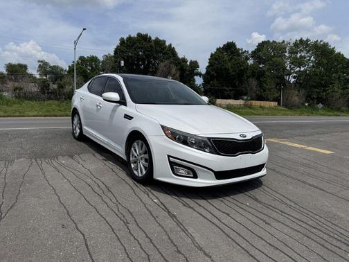 WHITE 2015 Kia Optima EX