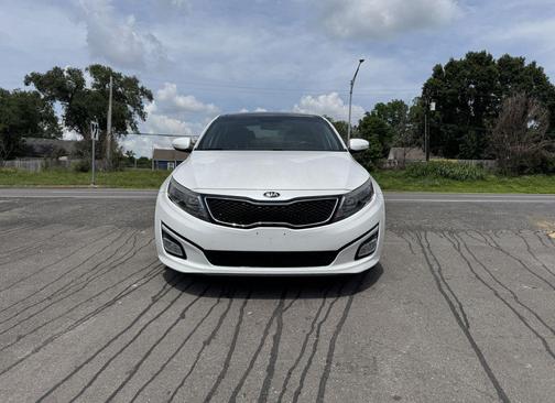 WHITE 2015 Kia Optima EX