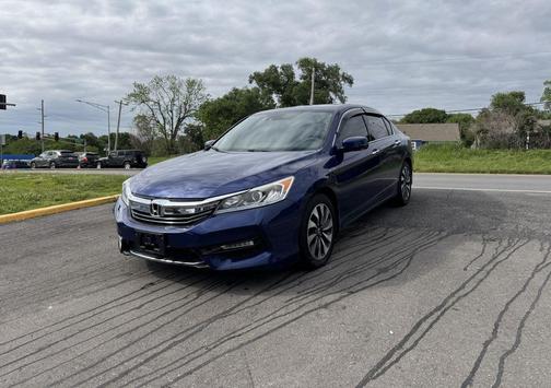 BLUE 2017 Honda Accord Hybrid EX-L