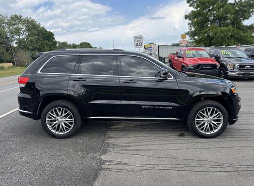BLACK 2017 Jeep Grand Cherokee Summit