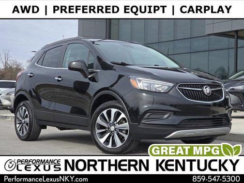 Ebony Twilight Metallic 2022 Buick Encore Preferred