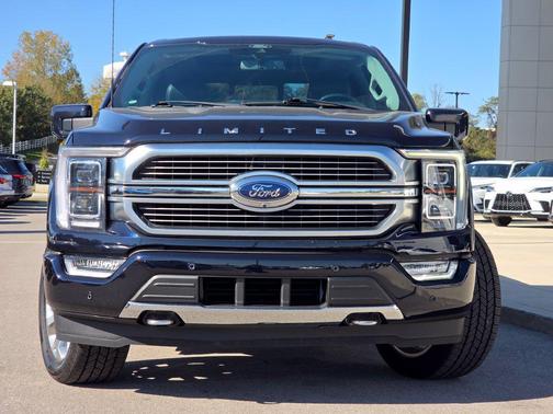 Antimatter Blue Metallic 2021 Ford F-150 Limited