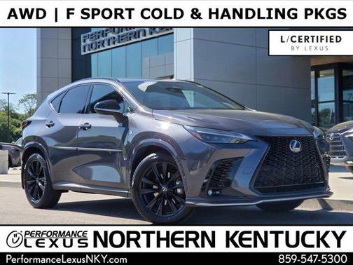 Cloudburst Gray 2024 Lexus NX 350 F SPORT Handling