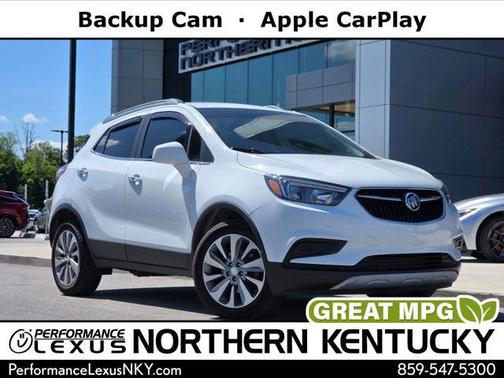 White Frost Tricoat 2020 Buick Encore Preferred
