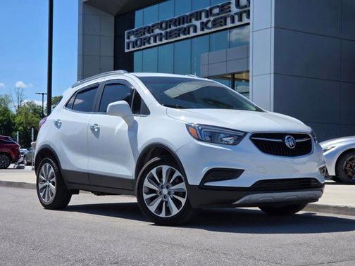 White Frost Tricoat 2020 Buick Encore Preferred