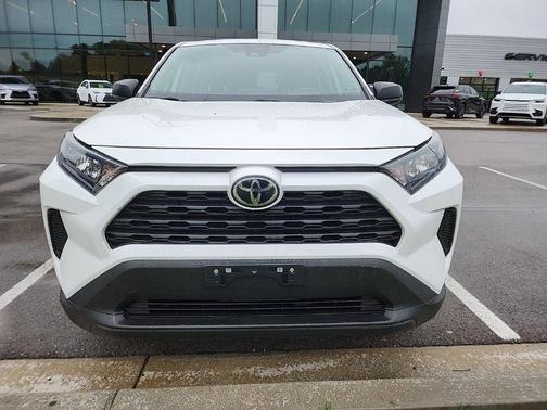 White 2022 Toyota RAV4 LE