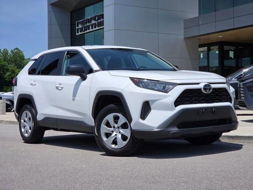 White 2022 Toyota RAV4 LE