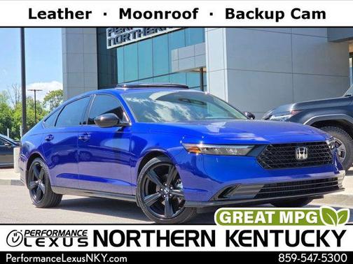 Still Night Pearl 2024 Honda Accord Hybrid Sport-L