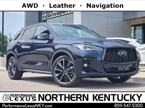 Hermosa Blue 2023 INFINITI QX50 SPORT AWD