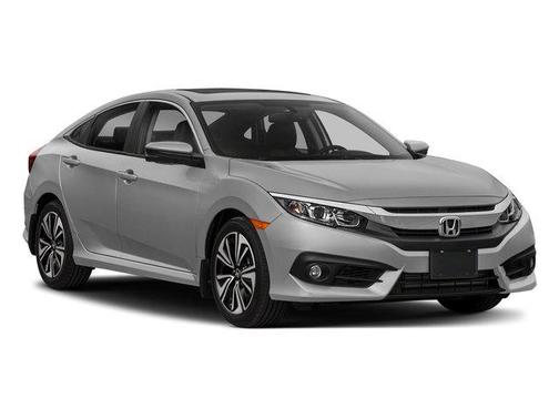 White Orchid Pearl 2018 Honda Civic EX-L