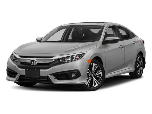 White Orchid Pearl 2018 Honda Civic EX-L