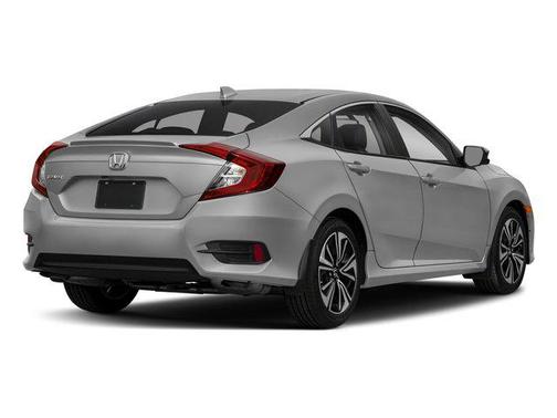 White Orchid Pearl 2018 Honda Civic EX-L