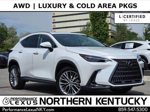 White Pearl 2024 Lexus NX 350 Luxury