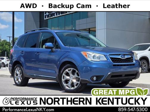 Quartz Blue Pearl 2015 Subaru Forester 2.5i Touring
