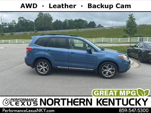 Quartz Blue Pearl 2015 Subaru Forester 2.5i Touring