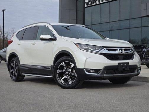 White Diamond Pearl 2018 Honda CR-V Touring