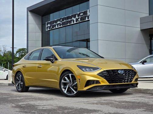 Glowing Yellow 2021 Hyundai SONATA SEL Plus