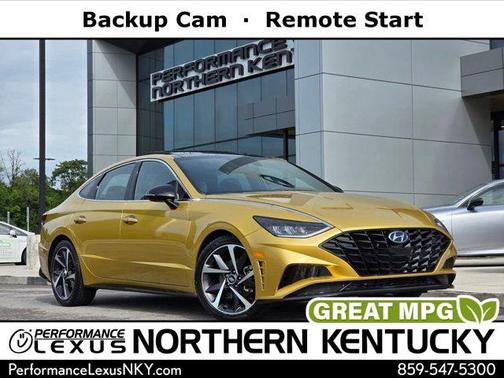 Glowing Yellow 2021 Hyundai SONATA SEL Plus