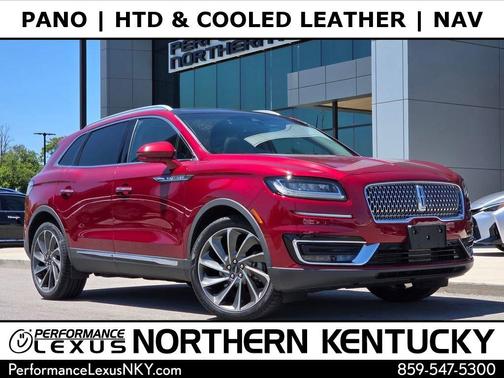 Ruby Red Metallic Tinted Clearcoat 2019 Lincoln Nautilus Reserve