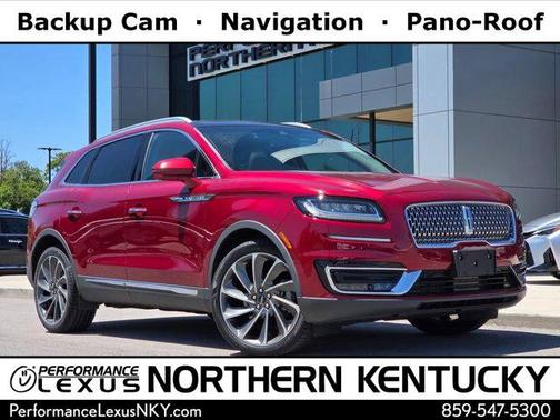 Ruby Red Metallic Tinted Clearcoat 2019 Lincoln Nautilus Reserve