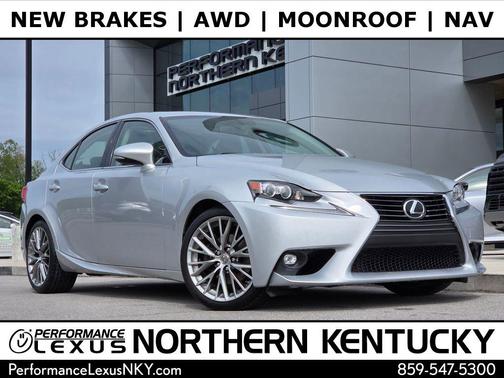 Silver Lining Metallic 2015 Lexus IS 250 Base
